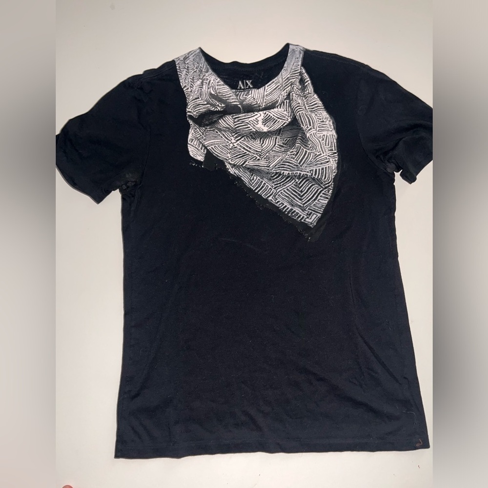 Armani Exchange- Printed Bandana Tshirt